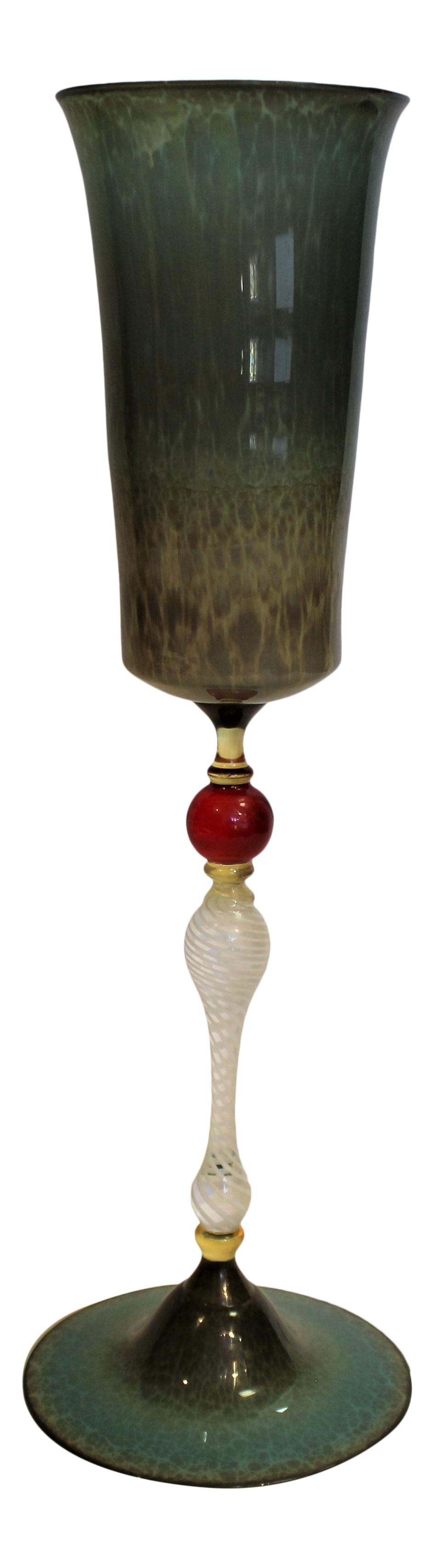 One-Of-One Murano Glass Chalice by Balbi