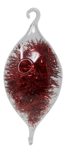 Load image into Gallery viewer, Red Murano Glass Christmas Ornament
