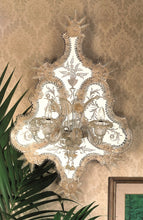 Load image into Gallery viewer, Venetian Mirrored Wall Sconce
