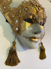 Load image into Gallery viewer, Liberty Macrame Venetian Mask
