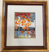 Load image into Gallery viewer, &quot;Orange Leaves&quot; Oil Painting by Richard Riverin
