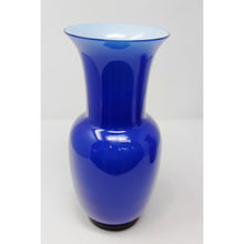 Load image into Gallery viewer, Black Opalino Vase by Venini of Murano
