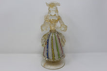 Load image into Gallery viewer, Vintage Filligrana Murano Glass Lady
