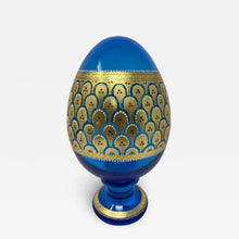 Load image into Gallery viewer, One-of-a-Kind Murano Glass Faberge Style Egg
