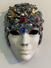 Load image into Gallery viewer, Volto Barocco Venetian Mask with Swarovski

