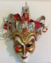 Load image into Gallery viewer, Jolly Musica Venetian Mask
