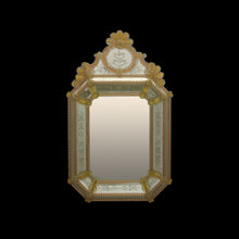 Load image into Gallery viewer, Handmade Etched Venetian Mirror by Fratelli Tosi
