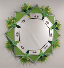 Load image into Gallery viewer, &quot;Verde&quot; Venetian Handmade Mirror by Fratelli Tosi
