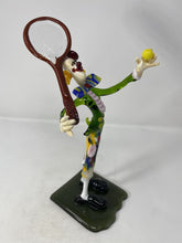 Load image into Gallery viewer, Murano Glass Clown Tennis Player
