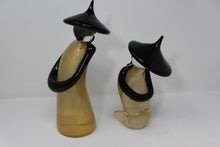 Load image into Gallery viewer, Chinese Murano Glass Sculptures - Set of 2
