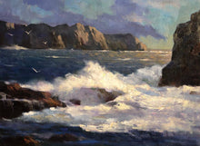Load image into Gallery viewer, &quot;Coast in the Morning&quot; Painting by Chujian
