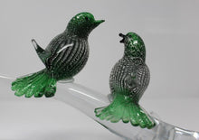 Load image into Gallery viewer, Murano Luxury Glass (Mgl) - Two Birds on a Branch
