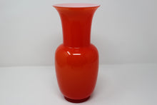 Load image into Gallery viewer, Orange Opalino Vase by Venini
