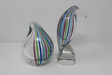 Load image into Gallery viewer, Pair of Murano Glass Birds

