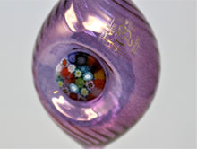 Load image into Gallery viewer, Purple Christmas Ornament From Murano
