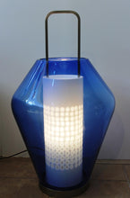Load image into Gallery viewer, Barovier &amp; Toso - Blue Lanterna Lamp by Barovier &amp; Toso
