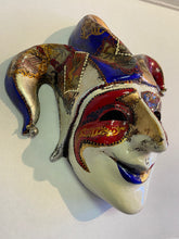 Load image into Gallery viewer, Court Jester Handmade mask from Venice
