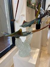Load image into Gallery viewer, Large Murano Glass Stingrays Sculpture by Zanetti
