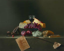 Load image into Gallery viewer, &quot;Last Supper?&quot; Contemporary Still Life Giclee by Dario Campanile
