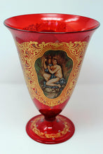 Load image into Gallery viewer, Vintage Venitian Enameled Vase
