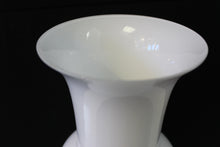 Load image into Gallery viewer, White Opalino Vase by Venini of Murano
