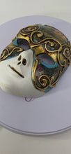 Load and play video in Gallery viewer, Venetian Mask in Hand Made Ceramic
