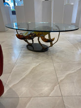 Load image into Gallery viewer, Murano Glass Coffee Table with Turtles by Zanetti
