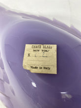 Load image into Gallery viewer, Vintage Purple Lilac Candy Dish from Murano, Italy
