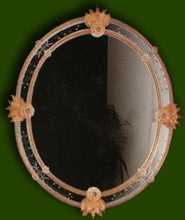 Load image into Gallery viewer, Ornate Venetian Mirror by Fratelli Tosi of Murano
