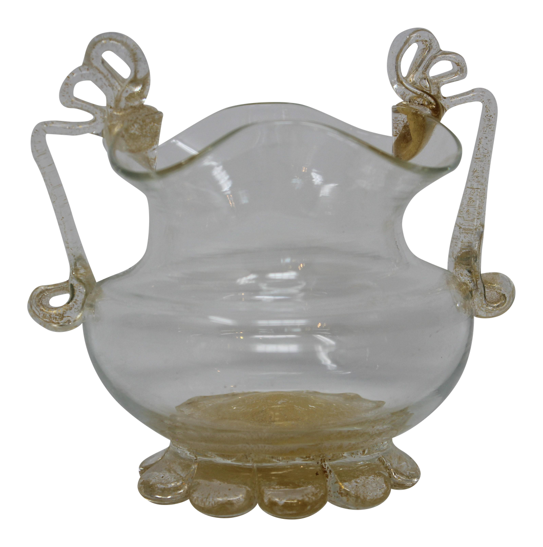 Vintage Murano Glass Sugar Bowl