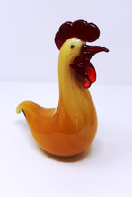 Load image into Gallery viewer, Wave Murano Glass - Rooster and Hen in Murano Glass
