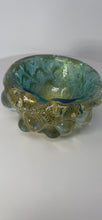 Load and play video in Gallery viewer, Vintage Miniature Murano Glass Bowl by Barovier
