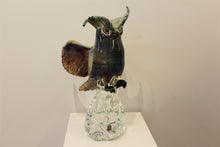 Load image into Gallery viewer, Murano Glass Owl by Oscar Zanetti
