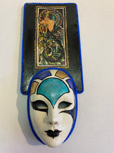 Load image into Gallery viewer, Inverno (Winter) One-of-a-Kind Venetian Mask
