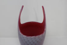 Load image into Gallery viewer, Murano Glass Vase in Pink Bullicante
