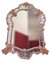 Load image into Gallery viewer, Venetian Mirror Handmade by Fratelli Tosi of Murano
