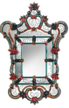 Load image into Gallery viewer, Incredible Handmade Venetian Mirror from Murano
