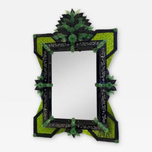Load image into Gallery viewer, &quot;Kinda&quot; Venetian Mirror from Venice Glass Week
