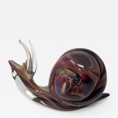 Murano Glass Snail
