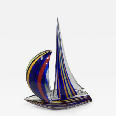 Sailboat by Murano Glass Master