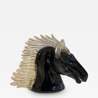 Murano Glass Horse Head