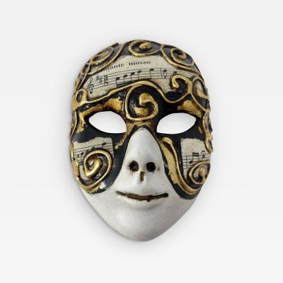 Ceramic Decorative Music Mask Made in Venice