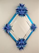 Load image into Gallery viewer, Venetian Mirror &quot;Azzurro&quot; by Murano&#39;s Fratelli Tosi
