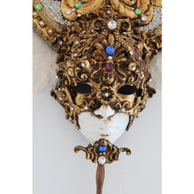 Load image into Gallery viewer, Swarovski-laden Venetian Mask

