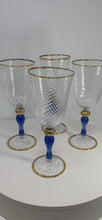 Load and play video in Gallery viewer, Murano Glass Wineglasses
