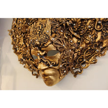 Load image into Gallery viewer, Golden Venetian Wall Mask
