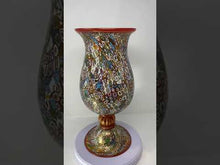 Load and play video in Gallery viewer, Gambaro &amp; Poggi - Murrine Murano Vase by Gambaro
