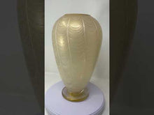 Load and play video in Gallery viewer, Gambaro &amp; Poggi - Piume Feather Glass Vase by Gambaro &amp; Poggi
