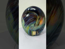 Load and play video in Gallery viewer, Murano Glass Rock Paperweight Decorative Piece by Oscar Zanetti
