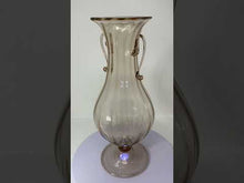 Load and play video in Gallery viewer, Soffiato Murano Glass Vase
